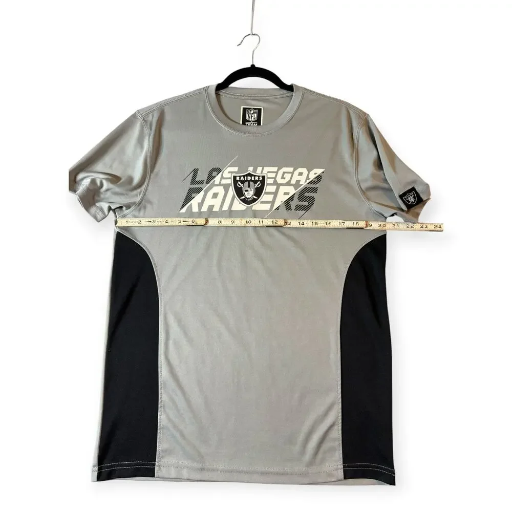 NFL Team Apparel Las Vegas Raiders SS T-Shirt, Men's Medium
